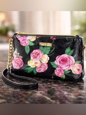 Betsey Johnson crossbody/wristlet